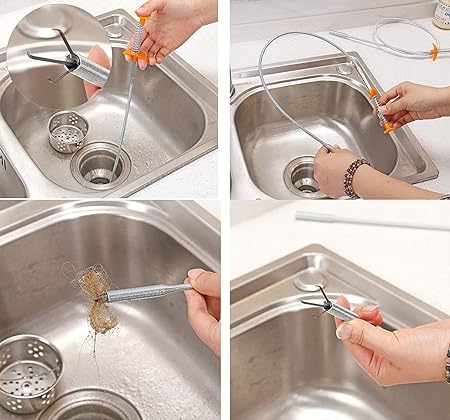 Stainless Steel Hair Snare: Next-Gen Drain Cleaning for Spotless Sinks