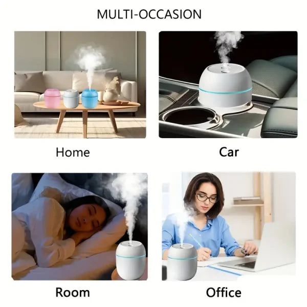 Glow Breeze USB Portable Humidifier & Essential Oil Diffuser