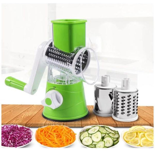 Manual Vegetable Cutter Slicer Multifunctional Round Slicer Gadget Multifunction Kitchen Gadget Food Processor Blender Cutter