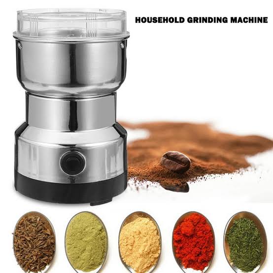 Multi Purpose Electric Coffee Grinder Automatic Coffee Spice Bean Grinder Stainless Steel RAF