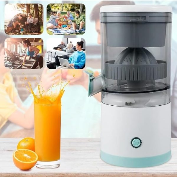 Portable Electric Wireless Citrus Juicer Hands-free Rechargeable Orange Lemon Grapefruit Juicer Easy To Clean Juicer Machine | Orange, Lemon Juicer And Squeezer | Juice Extractor | Juice Blender