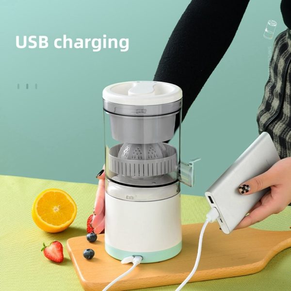 Portable Electric Wireless Citrus Juicer Hands-free Rechargeable Orange Lemon Grapefruit Juicer Easy To Clean Juicer Machine | Orange, Lemon Juicer And Squeezer | Juice Extractor | Juice Blender